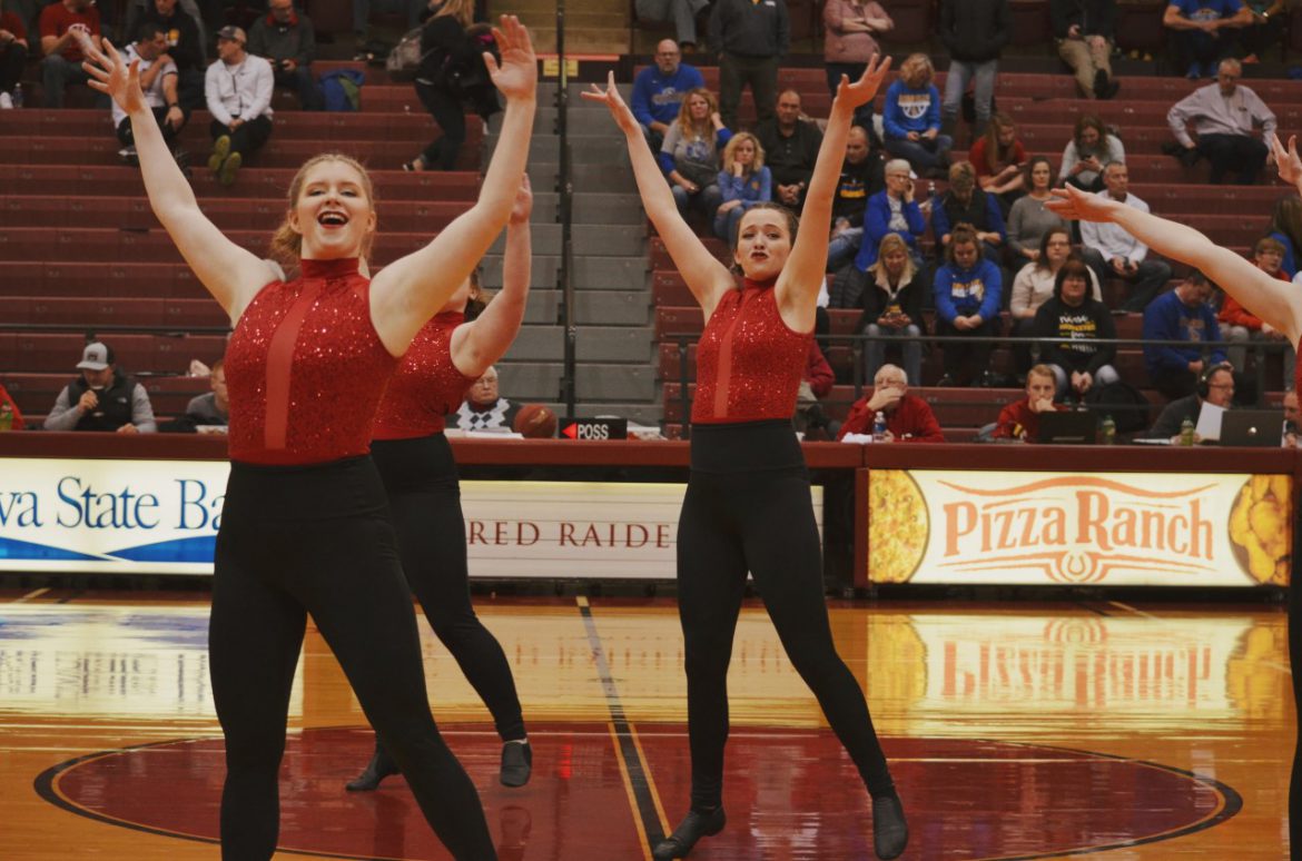 Dance team performs in Des Moines Beacon
